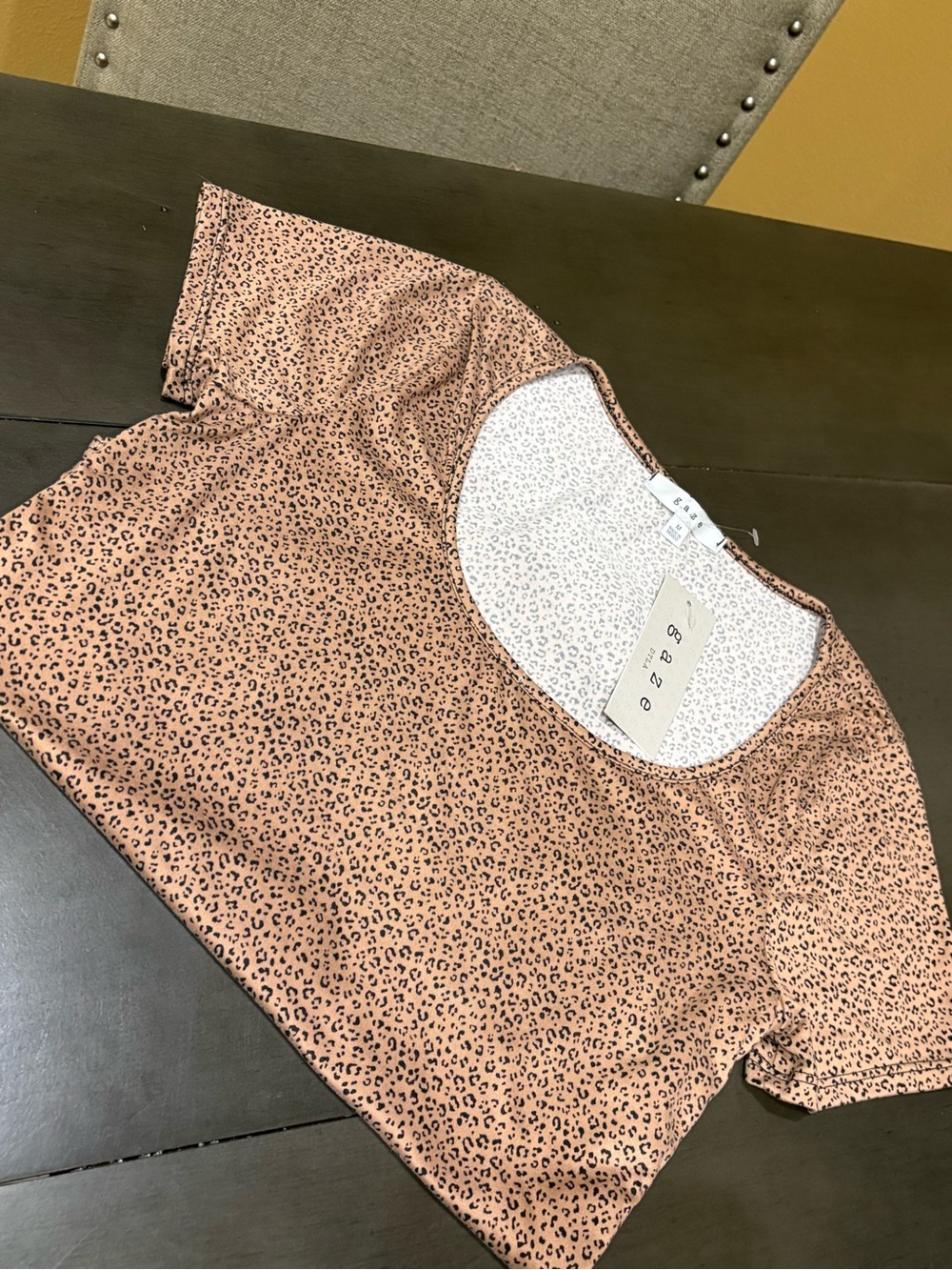 Gaze - Women's Leopard Bodysuit-NWT